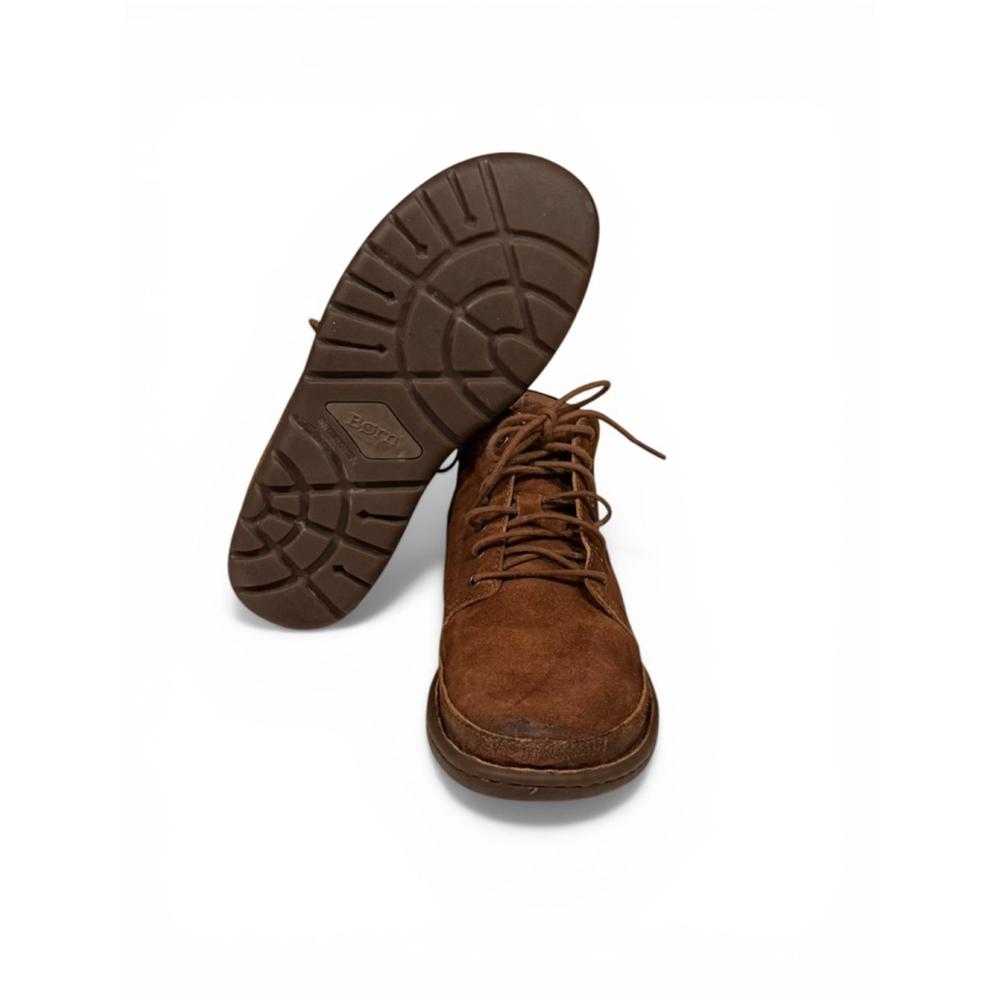 Børn Men's Brown Suede Chukka Boots Comfort Casual Lightweight Size 8M - Picture 6 of 9